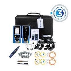 Bundle - SignalTEK QT Pro 10G Coppe/Fiber Qualifier + 2 Year Warranty Extension (Total 3 years) + Am